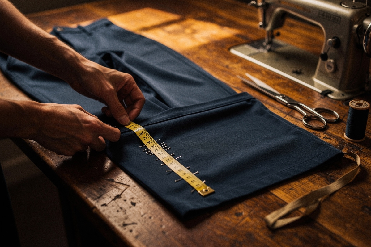 Raccourcir un pantalon : le guide de l'ourlet parfait