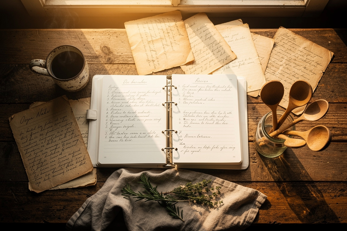 Comment organiser ses recettes de cuisine sur papier ?