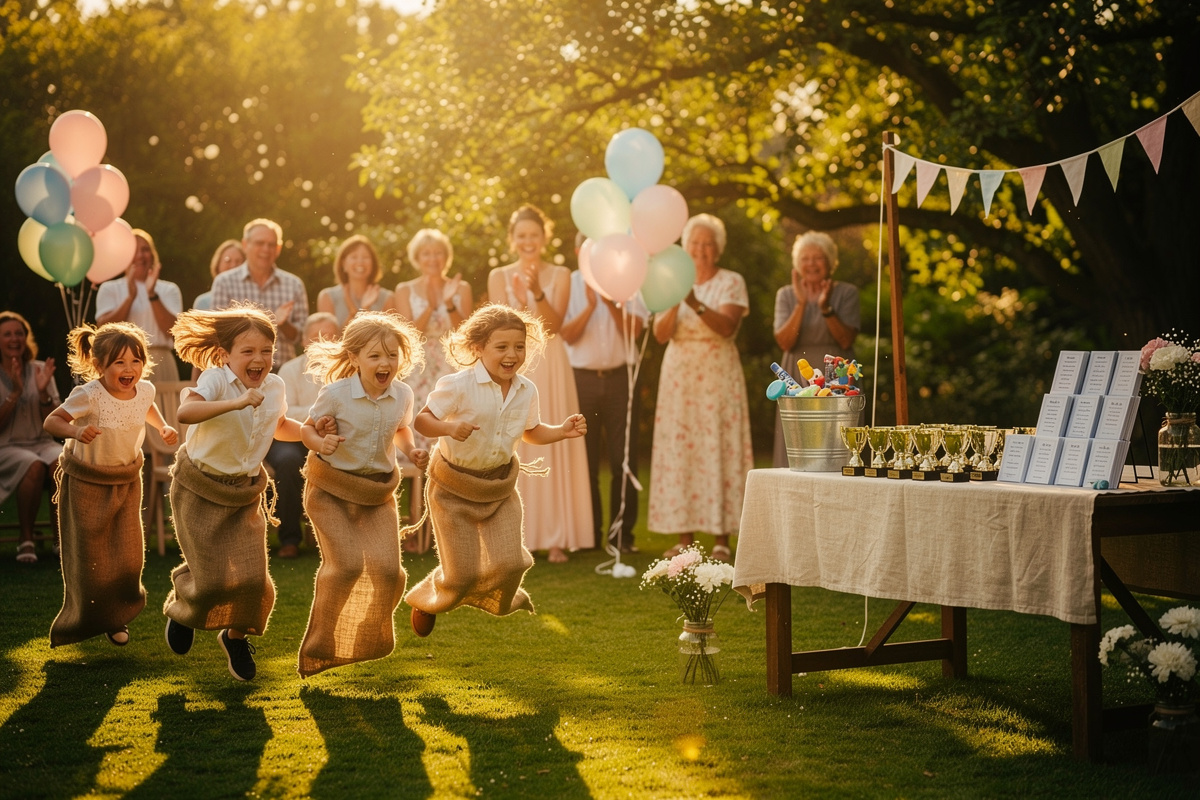 Jeux pour un baptême : 20 idées pour animer la fête