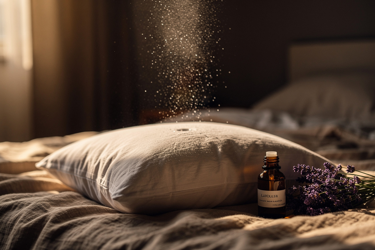 L'huile essentielle de lavande tache-t-elle les draps ?