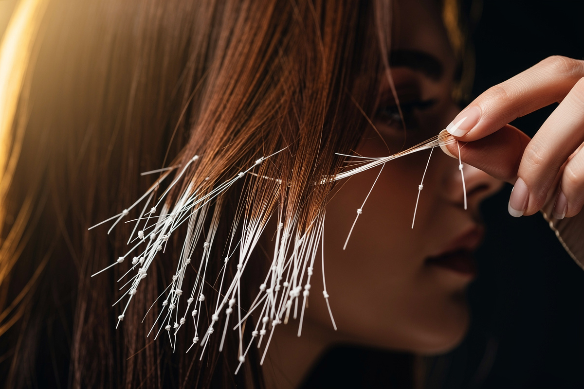 Pourquoi mes pointes de cheveux deviennent blanches et cassent ?