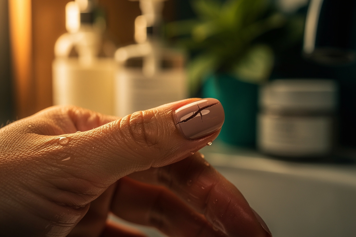 Pourquoi mon ongle se fend toujours au même endroit ?