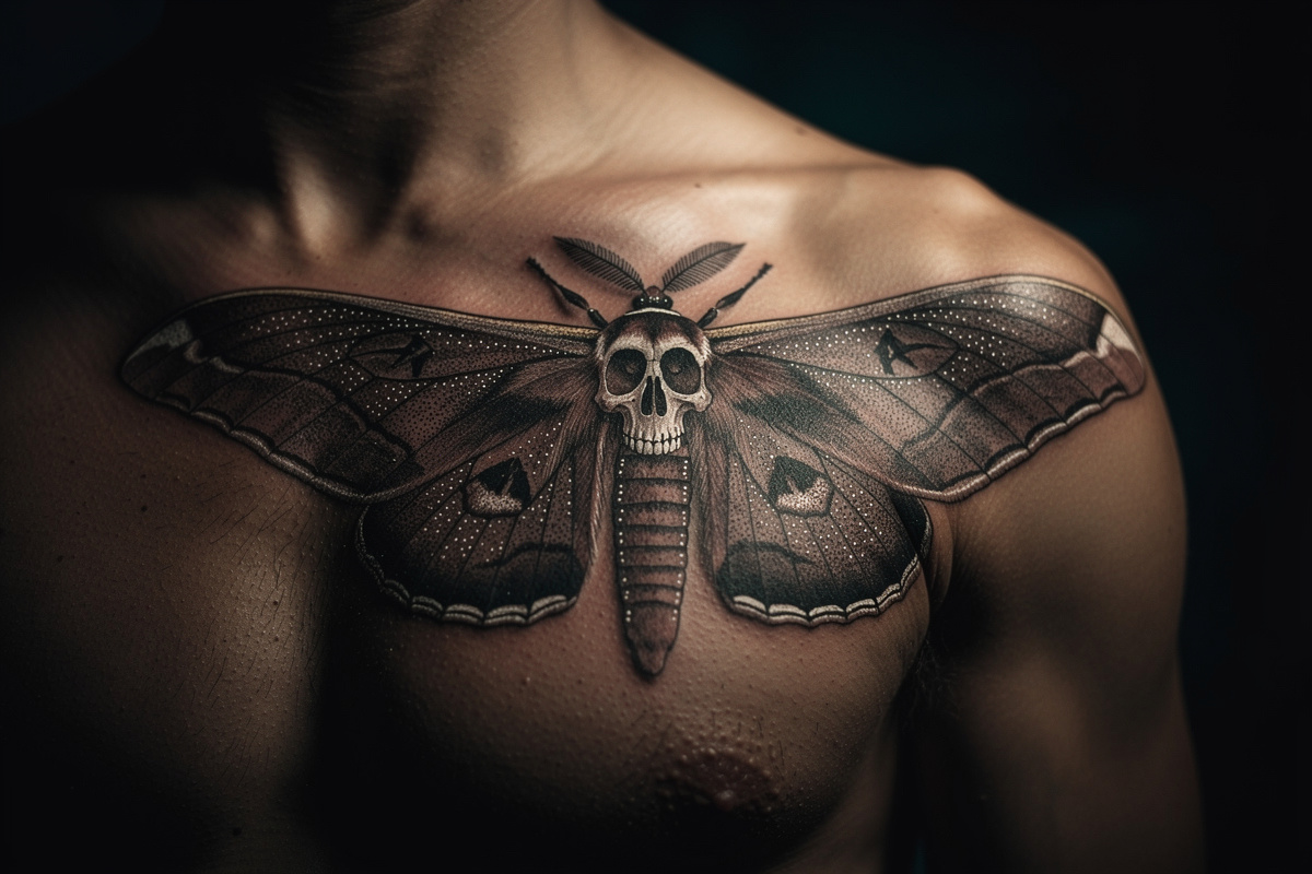 Tatouage papillon tête de mort : tout ce qu'il faut savoir